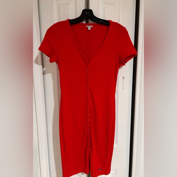 Guess Ribbed Dress - Picture 2 of 3